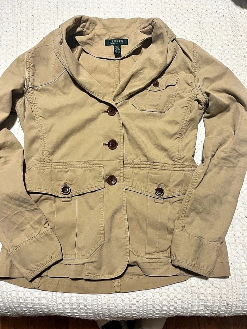 Lauren Ralph Lauren Utility Jacket in Brown